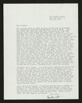 Letter from Hubert Creekmore to Mittie Horton Creekmore (14 July 1961) by Hubert Creekmore and Mittie Horton Creekmore