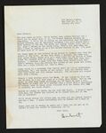 Letter from Hubert Creekmore to Mittie Horton Creekmore (28 October 1961) by Hubert Creekmore and Mittie Horton Creekmore