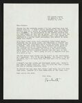 Letter from Hubert Creekmore to Mittie Horton Creekmore (19 January 1962) by Hubert Creekmore and Mittie Horton Creekmore