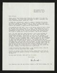 Letter from Hubert Creekmore to Mittie Horton Creekmore (24 February 1962)