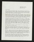 Letter from Hubert Creekmore to Mittie Horton Creekmore (16 March 1962) by Hubert Creekmore and Mittie Horton Creekmore