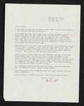 Letter from Hubert Creekmore to Mittie Horton Creekmore (17 May 1963)