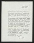 Letter from Hubert Creekmore to Mittie Horton Creekmore (31 May 1963)