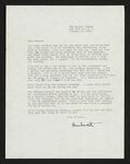 Letter from Hubert Creekmore to Mittie Horton Creekmore (18 October 1963) by Hubert Creekmore and Mittie Horton Creekmore