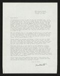Letter from Hubert Creekmore to Mittie Horton Creekmore (30 October 1963) by Hubert Creekmore and Mittie Horton Creekmore