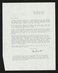 Letter from Hubert Creekmore to Mittie Horton Creekmore (20 January 1964) by Hubert Creekmore and Mittie Horton Creekmore