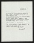 Letter from Hubert Creekmore to Mittie Horton Creekmore (05 February 1964) by Hubert Creekmore and Mittie Horton Creekmore
