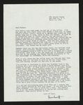 Letter from Hubert Creekmore to Mittie Horton Creekmore (13 March 1964) by Hubert Creekmore and Mittie Horton Creekmore