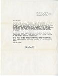 Letter from Hubert Creekmore to Mittie Horton Creekmore (04 November 1964)