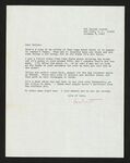 Letter from Hubert Creekmore to Mittie Horton Creekmore (08 January 1965) by Hubert Creekmore and Mittie Horton Creekmore