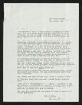 Letter from Hubert Creekmore to Mittie Horton Creekmore (22 January 1965) by Hubert Creekmore and Mittie Horton Creekmore