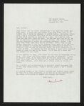 Letter from Hubert Creekmore to Mittie Horton Creekmore (29 January 1965) by Hubert Creekmore and Mittie Horton Creekmore