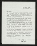 Letter from Hubert Creekmore to Mittie Horton Creekmore (13 March 1965)