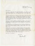 Letter from Hubert Creekmore to Mittie Horton Creekmore (11 June 1965) by Hubert Creekmore and Mittie Horton Creekmore