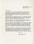 Letter from Hubert Creekmore to Mittie Horton Creekmore (18 June 1965)