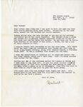 Letter from Hubert Creekmore to Mittie Horton Creekmore (30 June 1965)