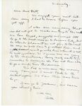 Letter from Ruth to Mittie Horton Creekmore (undated) by Ruth and Mittie Horton Creekmore