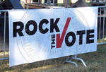 Rock the Vote Sign, image 002 by Edward Movitz