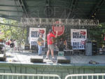 Band Playing on Grove Stage, image 001 by Bill Kingery
