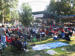 People Sitting in Grove, image 002 by Bill Kingery