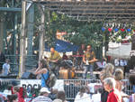 Band Playing on Grove Stage, image 002 by Bill Kingery