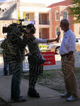News Interview of Man in Grove, image 002 by Bill Kingery