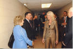 Cindy and John McCain backstage at the Ford Center during the 2008 Presidential Debate at the University of Mississippi by Author Unknown