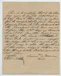 Contract between Mason and B. H. Wade, 1888 by Prospect Hill Plantation