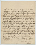 Contract between Orange Lake and Bristol Jones, 25 January 1888 by Prospect Hill Plantation