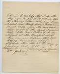 Contract between B. H. Wade and Orange Lake, 25 January 1888 by Prospect Hill Plantation