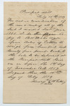Contract between B. H. Wade and Henry Whitney, 15 July 1889