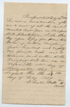 Contract between B. H. Wade and Chester Watts, 29 July 1889