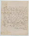 Contract between B. H. Wade and Pasty Johnson, 16 January 1890 by Prospect Hill Plantation