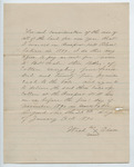 Contract between B. H. Wade and Nash Adams, 23 January 1890