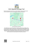 M.B. Mayfield Heritage Trail Walking Tour by Ellie Davis, James Geiger, Samantha Rice, Brittany Ellis, Abigail Browning, Walker Bray, Katie Kerrigan, Sara Grevy, Josh Cielencki, and Jeannie Speck-Thompson