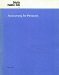Accounting for pensions by Deloitte, Haskins & Sells