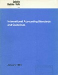 International accounting standards and guidelines by Deloitte, Haskins & Sells