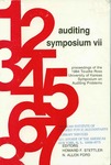 Auditing Symposium VII: Proceedings of the 1984 Touche Ross/University of Kansas Symposium on Auditing Problems by University of Kansas, School of Business; Howard Stettler; and N. Allen Ford