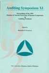 Auditing Symposium XI: Proceedings of the 1992 Deloitte & Touche/University of Kansas Symposium on Auditing Problems
