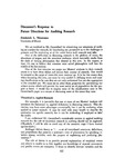 Discussant's response to future directions for auditing research by Frederick L. Neumann