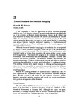 Towards standards for statistical sampling by Kenneth W. Stringer