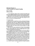 Discussant's response to toward standards for statistical sampling