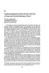 Auditing implications derived from a review of cases and articles relating to fraud by W. Steve Albrecht and Marshall B. Romney