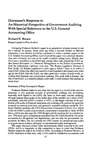 Discussant's response to an historical perspective of government auditing with special reference to the U.S. General Accounting Office