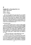 Sampling risk vs. nonsampling risk in the auditor's logic process by William L. Felix