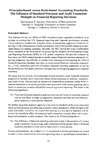 Principles-based versus Rules-based Accounting Standards: The Influence of Standard Precision and Audit Committee Strength on Financial Reporting Decisions by Christopher P. Agoglia, Timothy S. Doupnik, and George T. Tsakumis