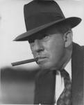 Senator Pat Harrison with fedora and cigar. by Juan Montell