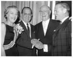 Felton M. Johnston and others at a function. by Author Unknown