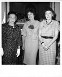 Wanda Johnston with two unidentified women. by Author Unknown