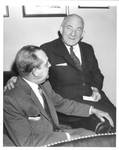 Senator Ernest Gruening with Felton M. Johnston. by Associated Press